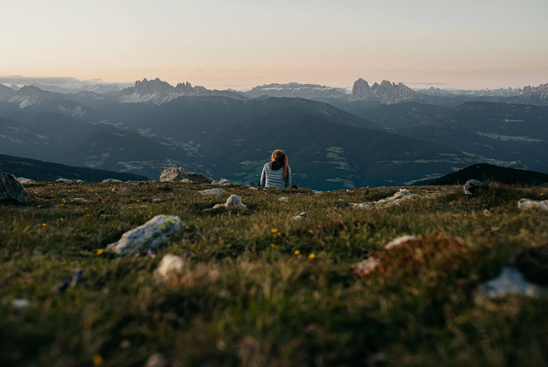 Una splendida vista in primavera
